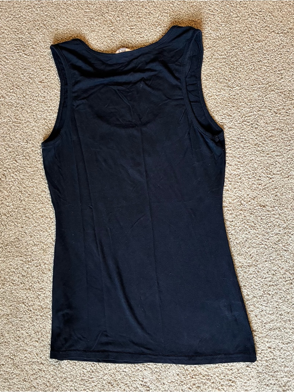 BKE Black Lace Yoke Tank - Picture 7 of 7